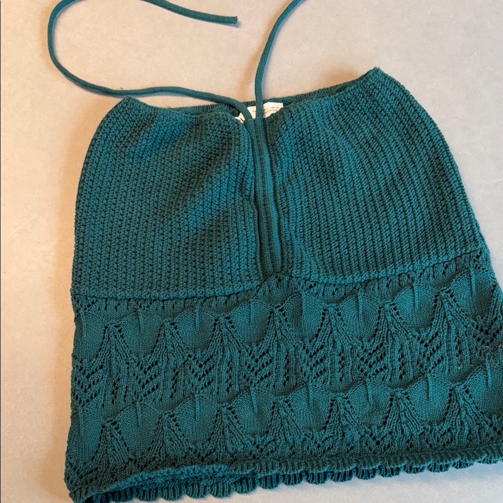 Zara Knit Halter Top (skirt in separate listing)- never worn!
